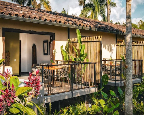 Tukki Ecolodge Hotel suite with mountain view
