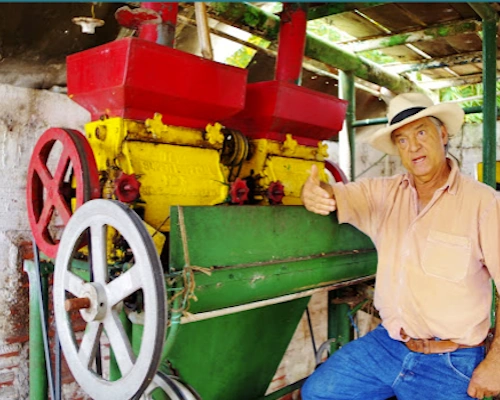 Rural landscape at Finca Temática La Divisa Quimbaya with green hills and traditional countryside scenery.
