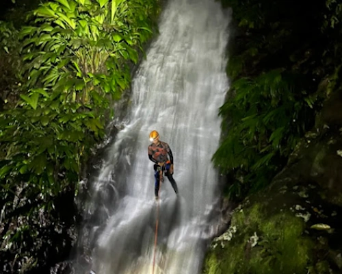 Minca Sports Santa Marta entrance near the main road with rural mountain surroundings.