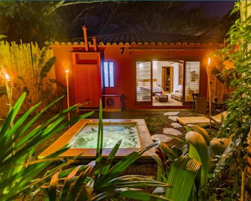 Sazagua Pereira Hotel Boutique exterior with gardens, pool, and nature setting in Cerritos, Risaralda.